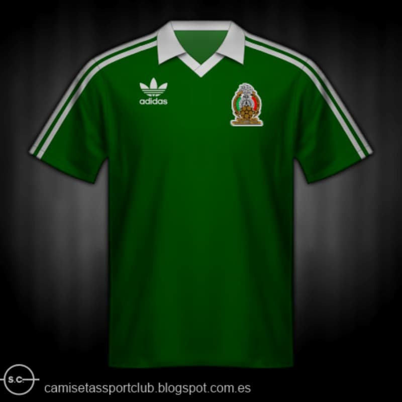 Mexico 1986 home kit