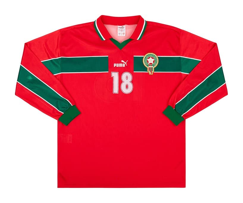 Morocco 1998 third kit