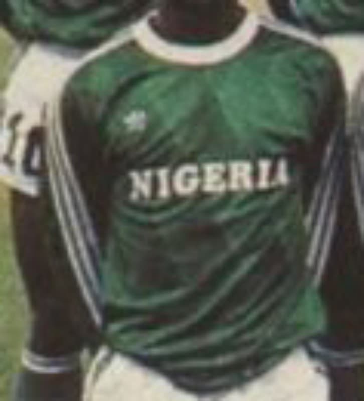 Nigeria 1986 home kit