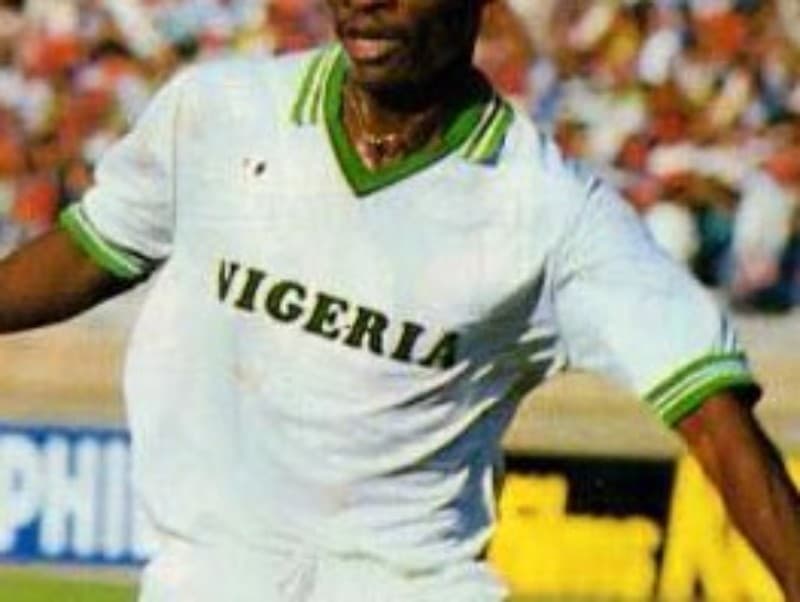 Nigeria 1988 away kit