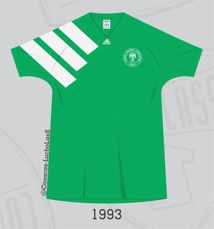 Nigeria 1993 home kit