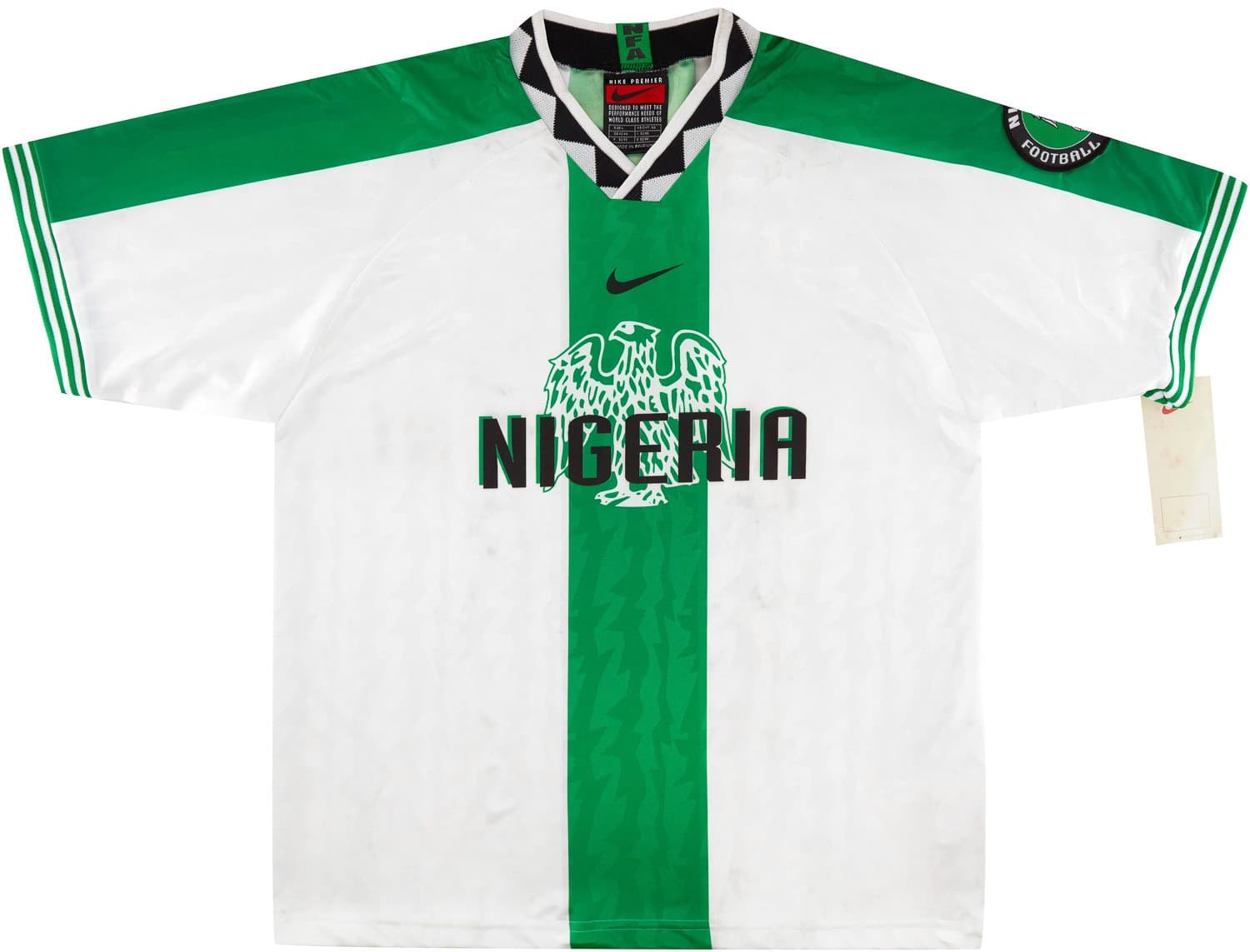 Nigeria 1996 away kit