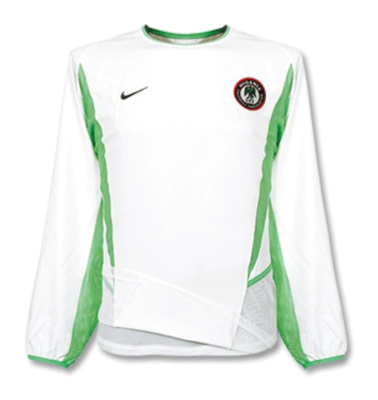 Nigeria 2002 away kit