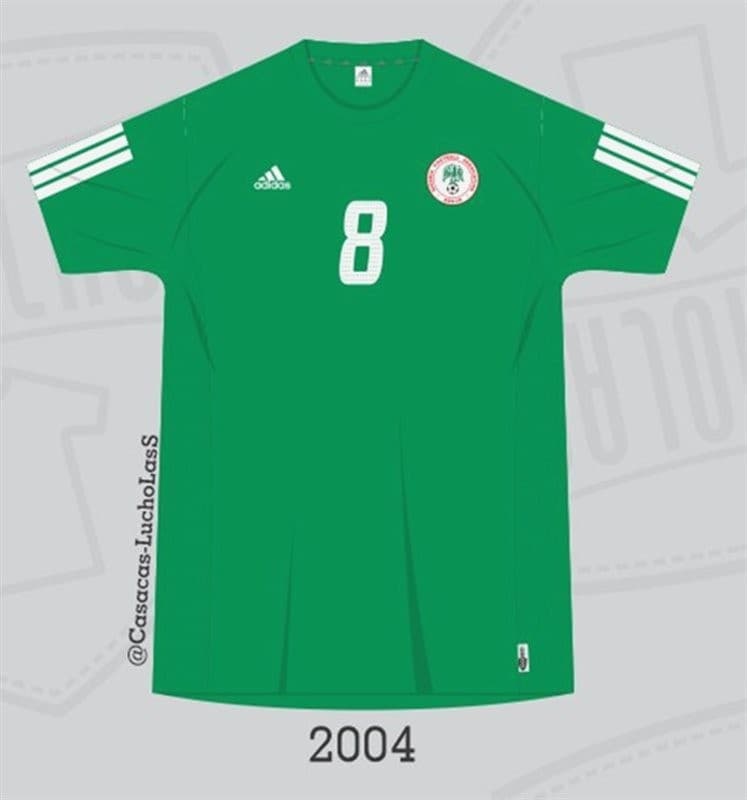 Nigeria 2004 home kit