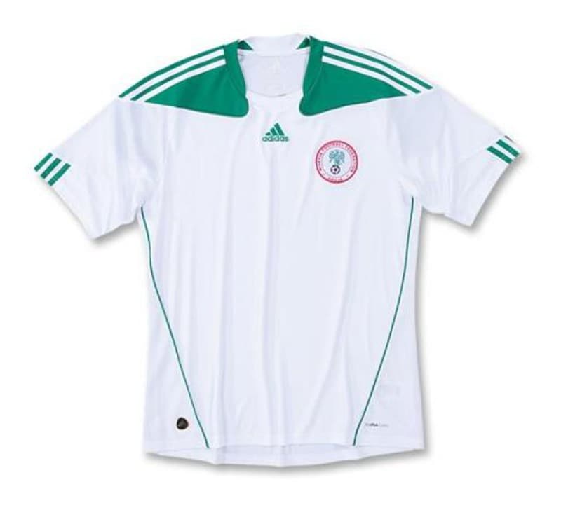 Nigeria 2010 away kit