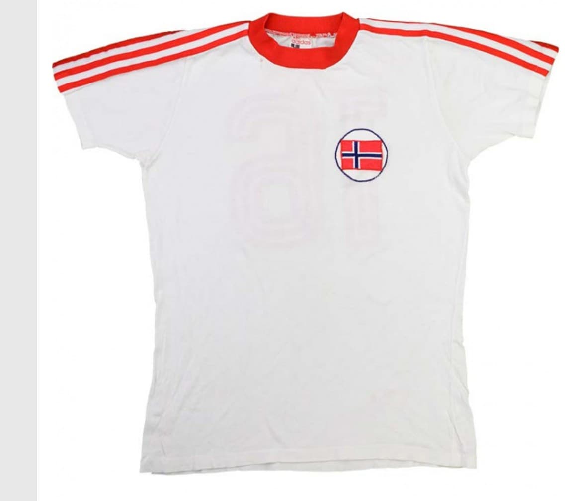 Norway 1978 away kit