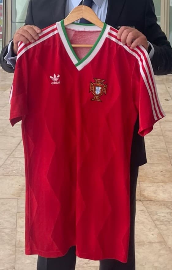 Portugal 1986 home kit