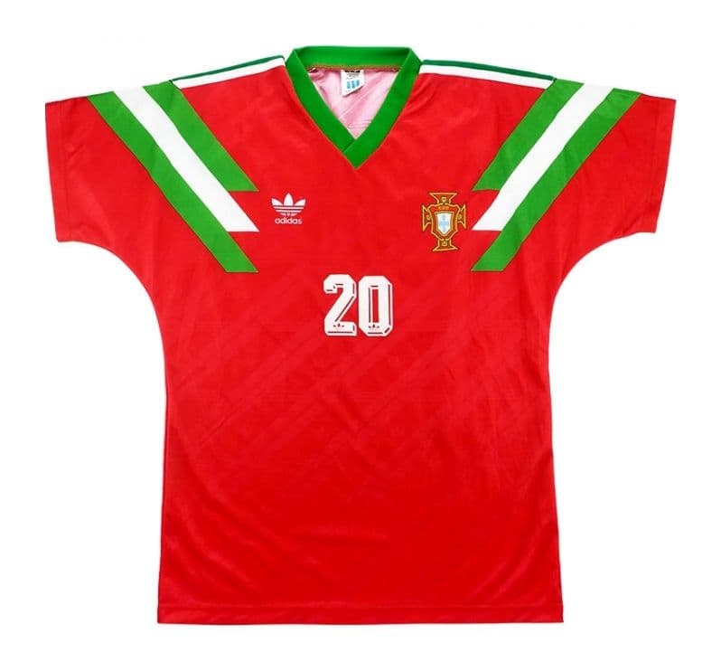 Portugal 1991-92 home kit