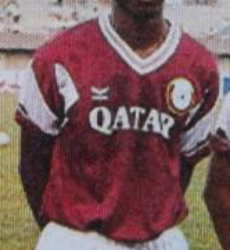 Qatar 1996 away kit