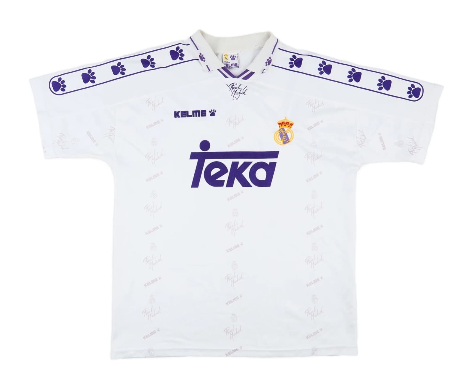 Real Madrid 1994-1995 home kit