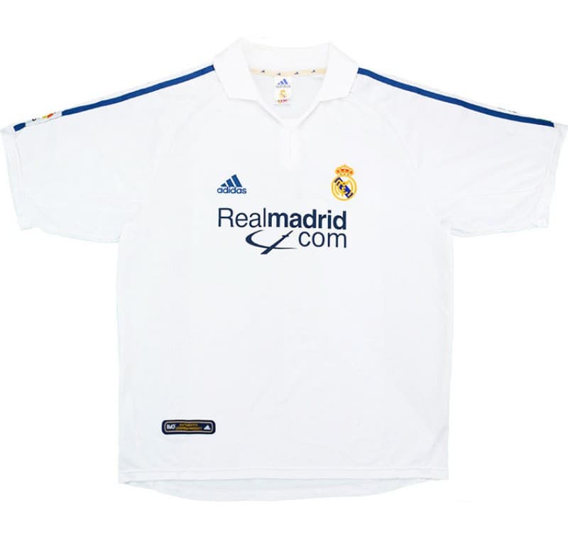 Real Madrid 2001-2002 home kit