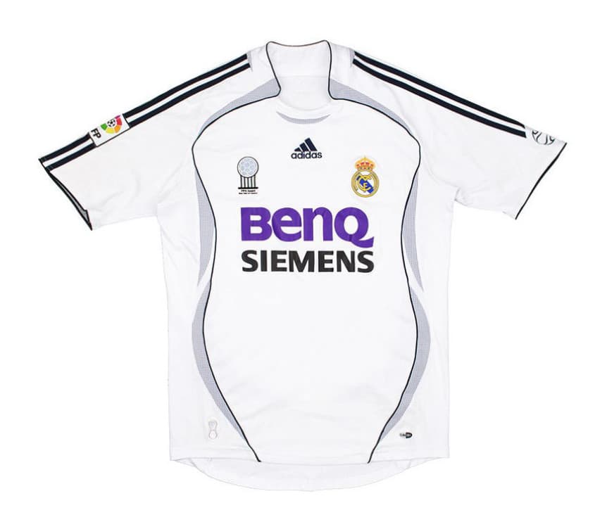 Real Madrid 2006-2007 home kit