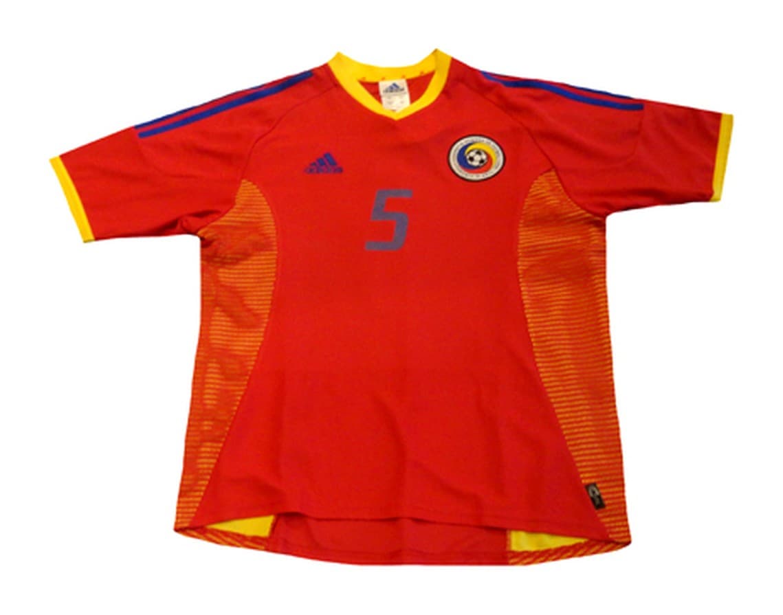 Romania 2002 away kit