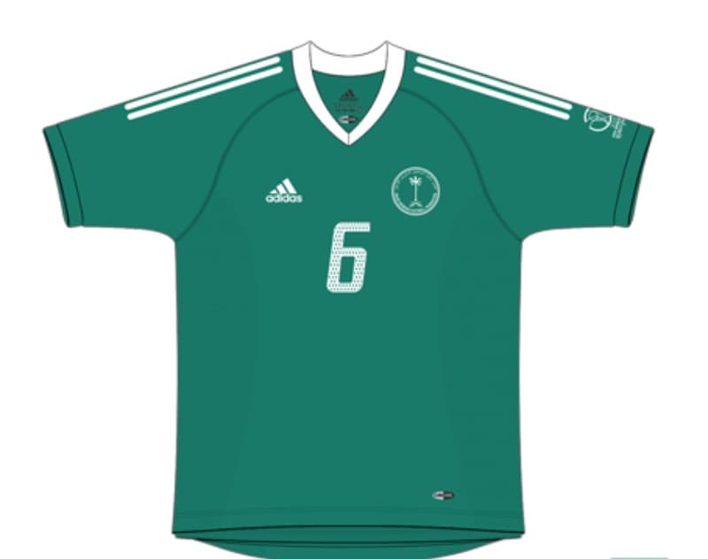 Saudi Arabia 2002 away kit
