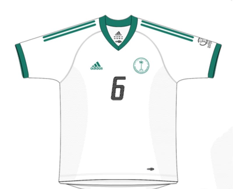 Saudi Arabia 2002 home kit