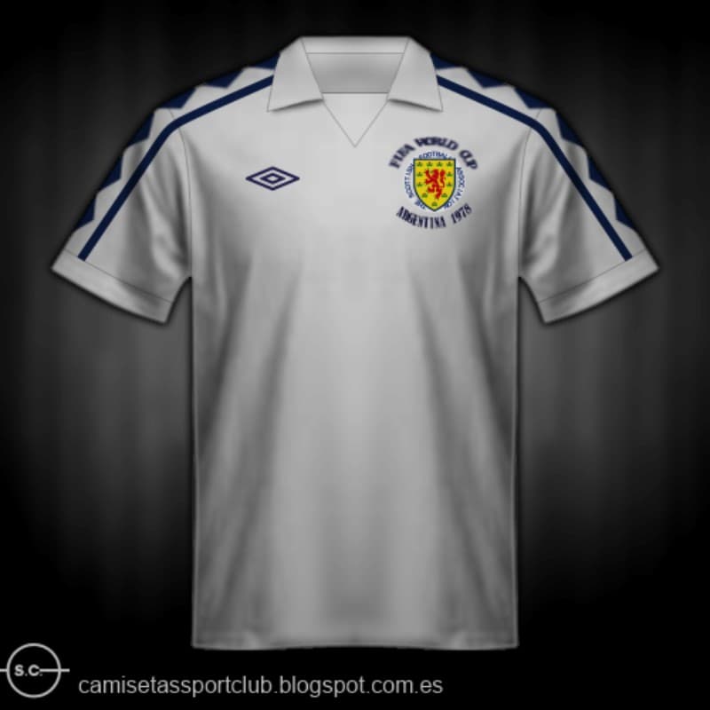 Scotland 1978 away kit