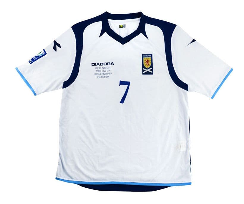 Scotland 2008 away kit