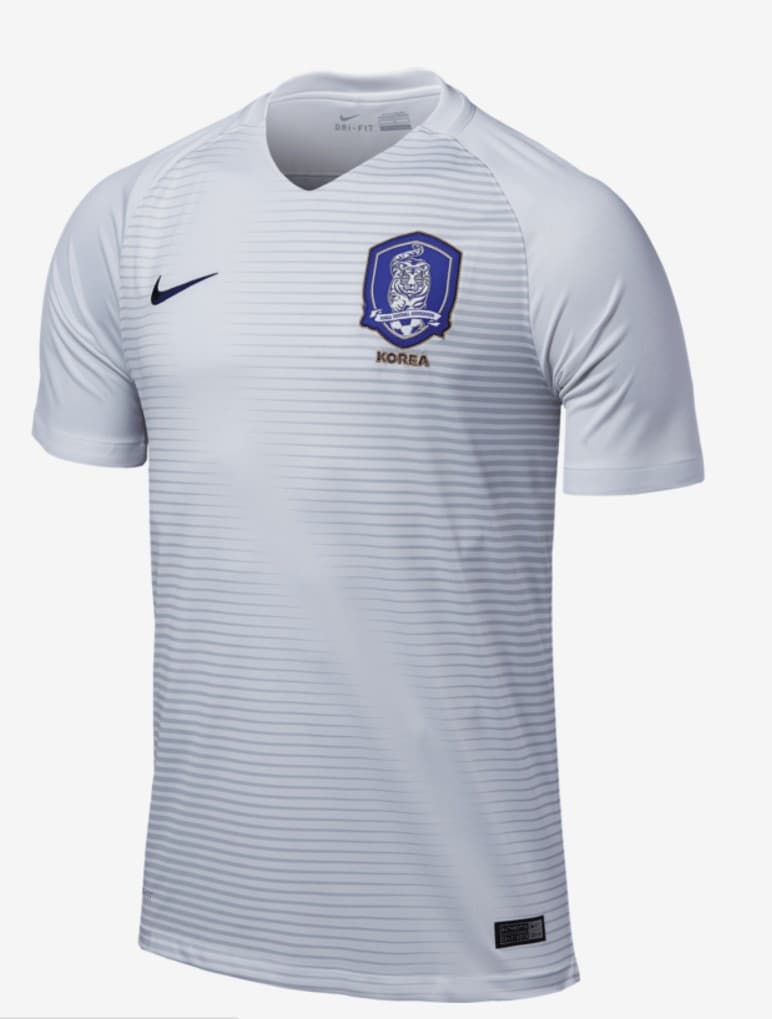South Korea 2016 away kit