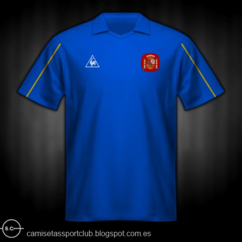 Spain 1986 third kit