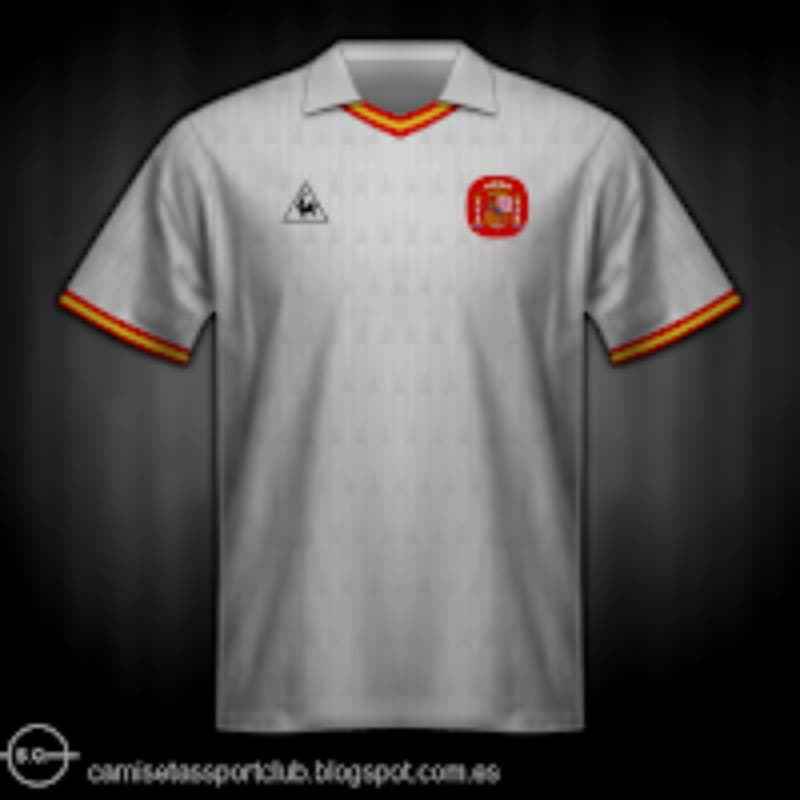 Spain 1988 away kit