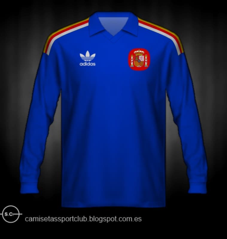 Spain 1991 away kit