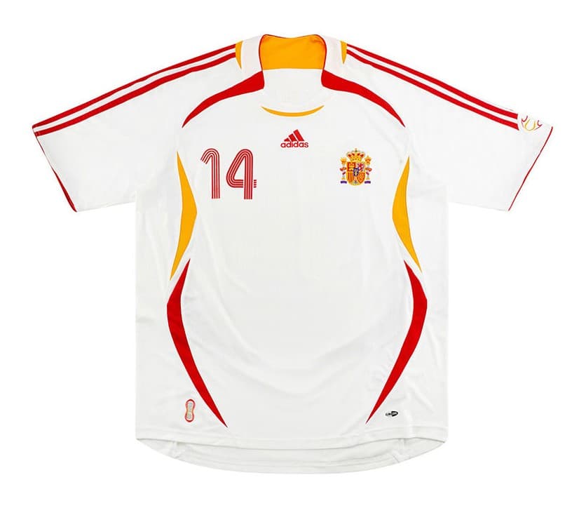 Spain 2006 away kit