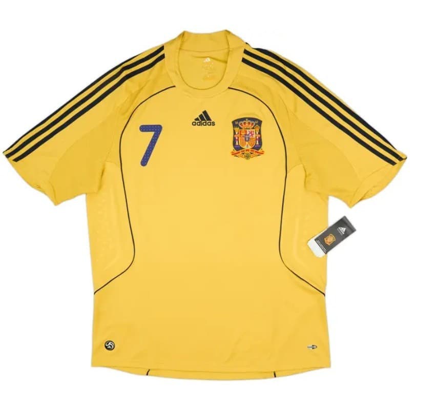 Spain 2008 away kit