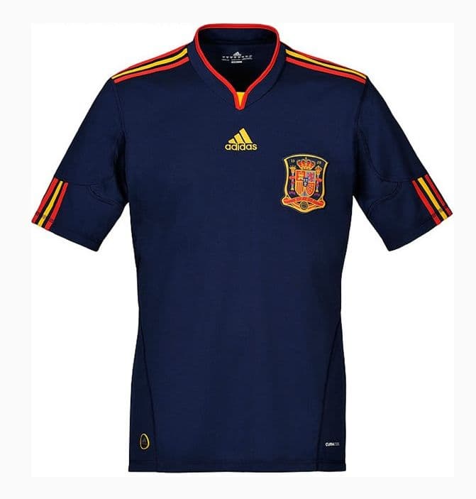 Spain 2010 away kit