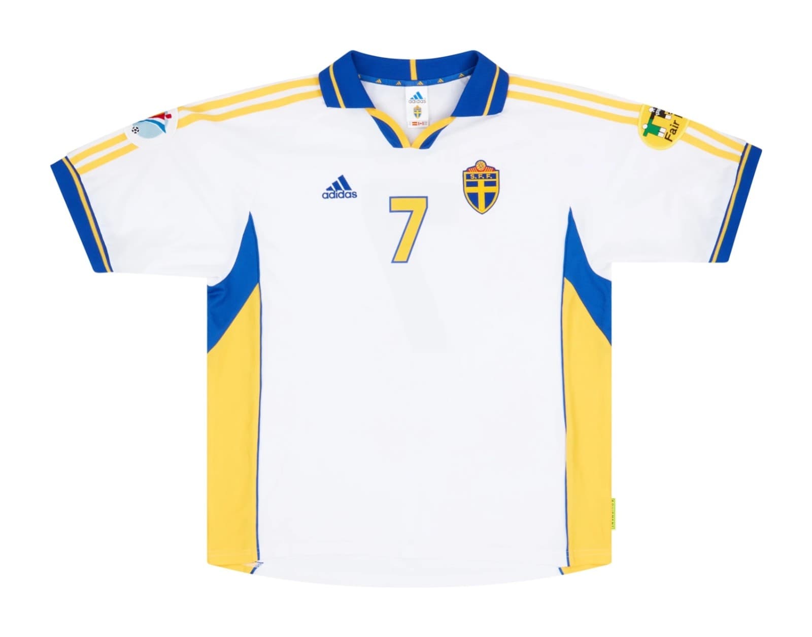 Sweden 2000 away kit