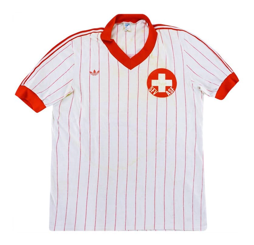 Switzerland 1982 away kit