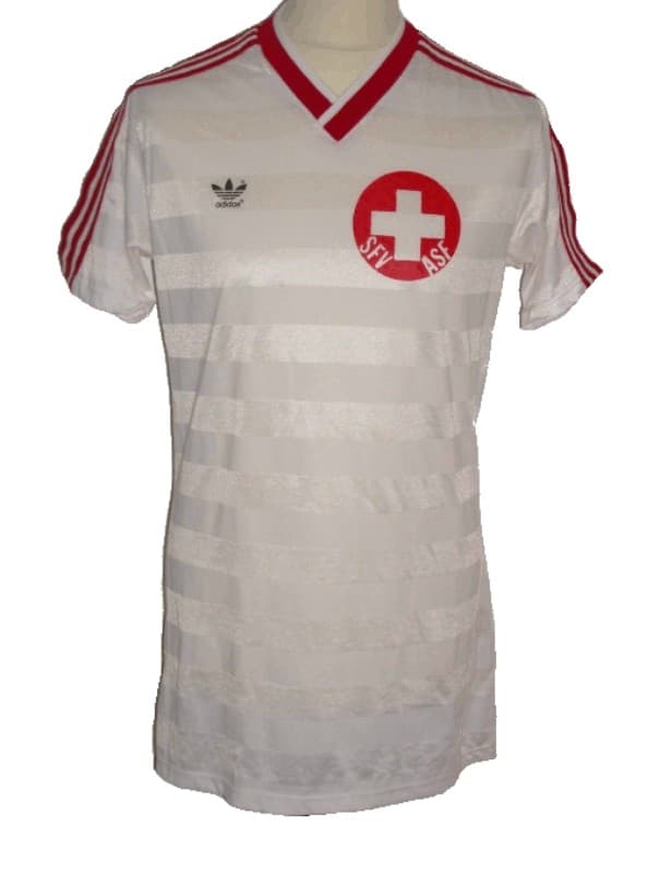 Switzerland 1984 away kit