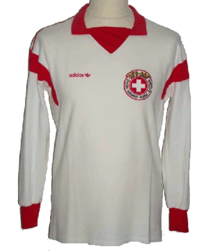 Switzerland 1986 away kit