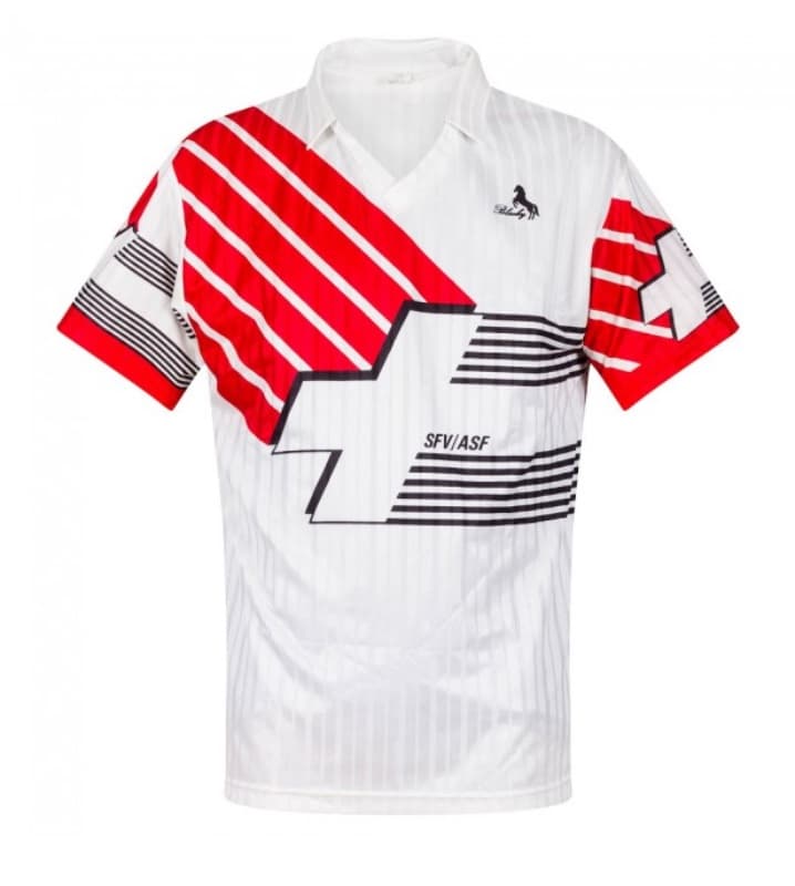 Switzerland 1990 away kit