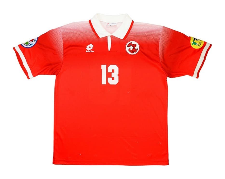 Switzerland 1996 home kit