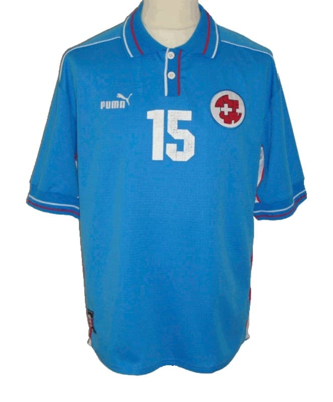 Switzerland 1999 third kit