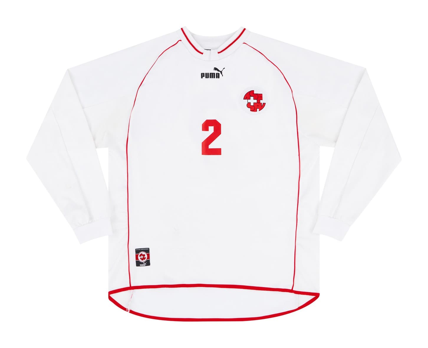 Switzerland 2000 away kit