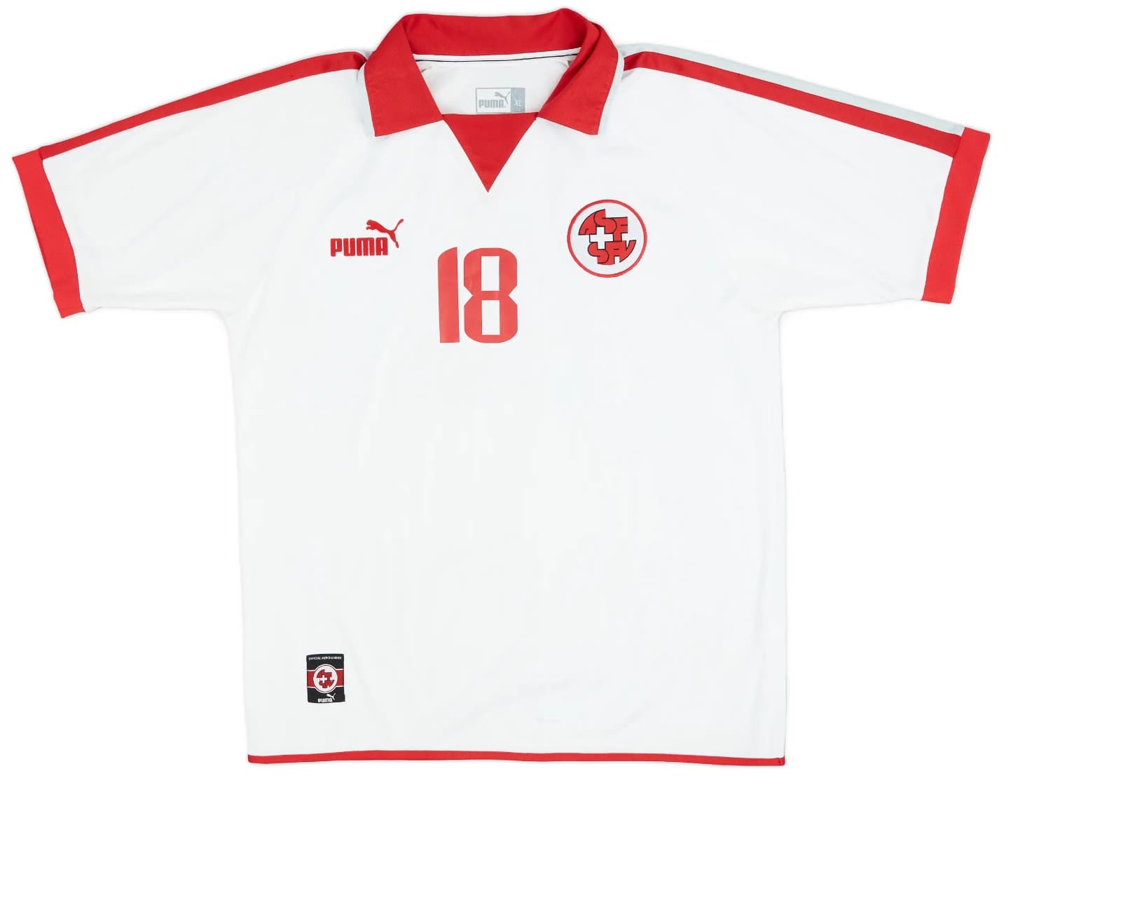 Switzerland 2002 away kit