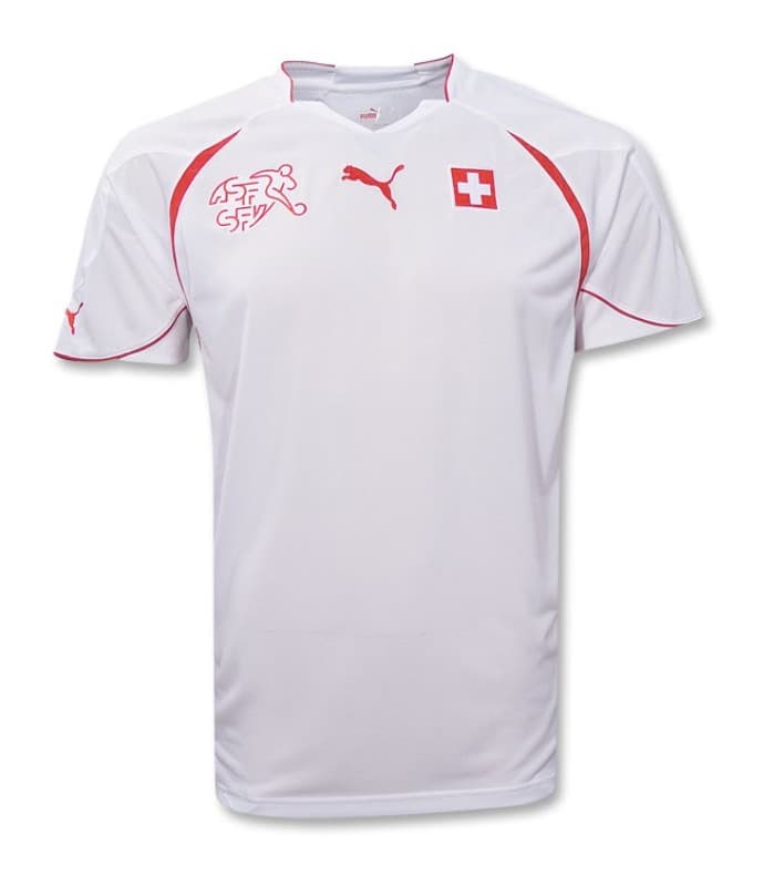 Switzerland 2010 away kit