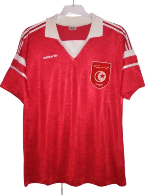 Tunisia 1987 away kit