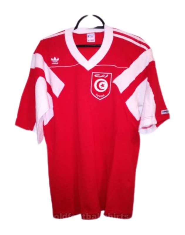 Tunisia 1990 home kit