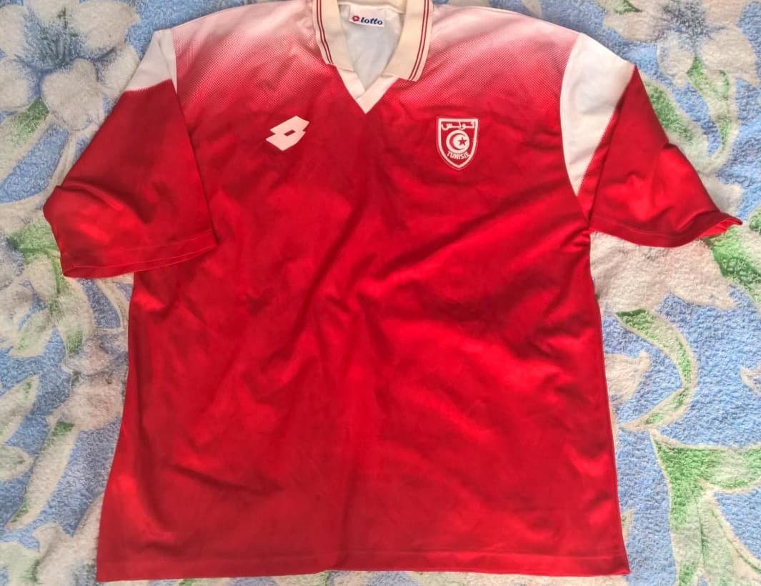 Tunisia 1996 home kit
