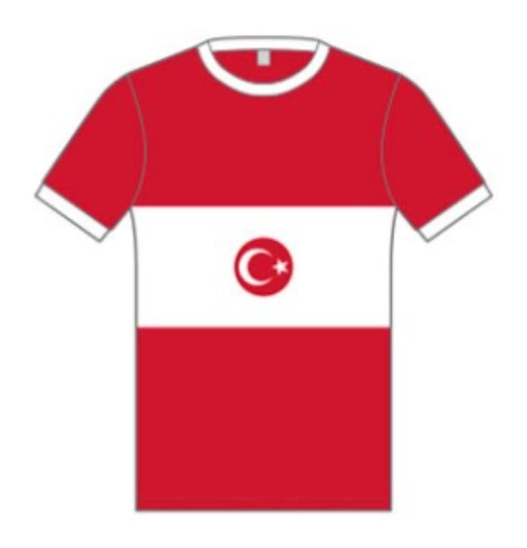Turkey 1970 away kit