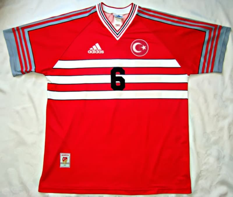 Turkey 1998 away kit