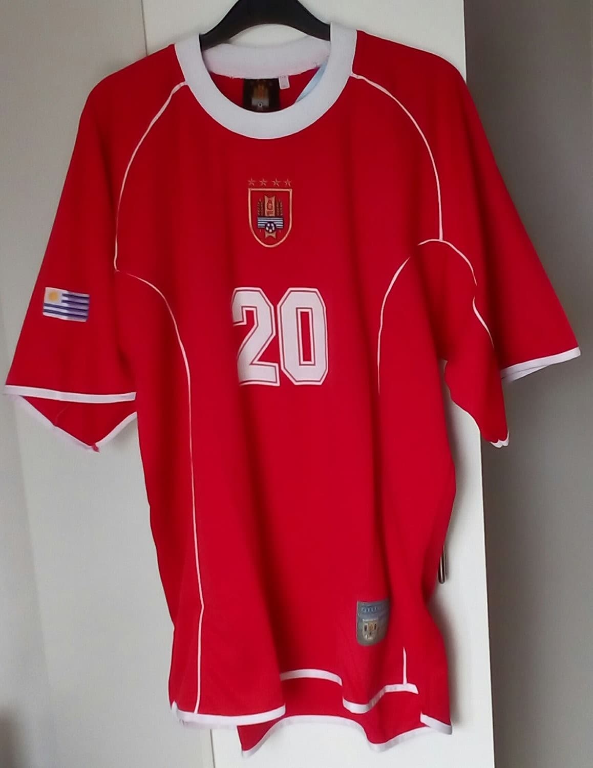 Uruguay 2001 away kit