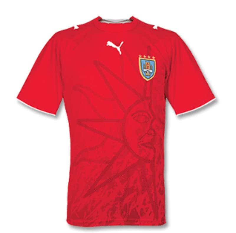 Uruguay 2007 away kit