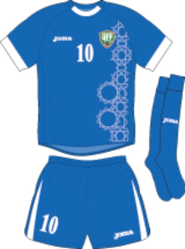 Uzbekistan 2016 home kit