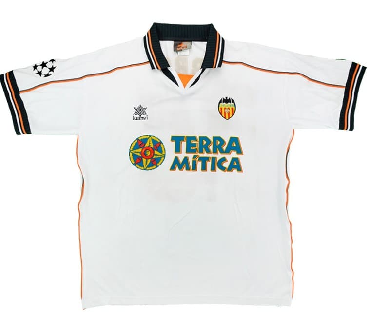 Valencia CF 1999-2000 home kit
