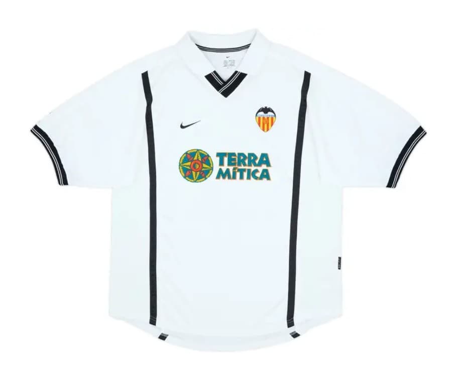 Valencia CF 2000-2001 home kit