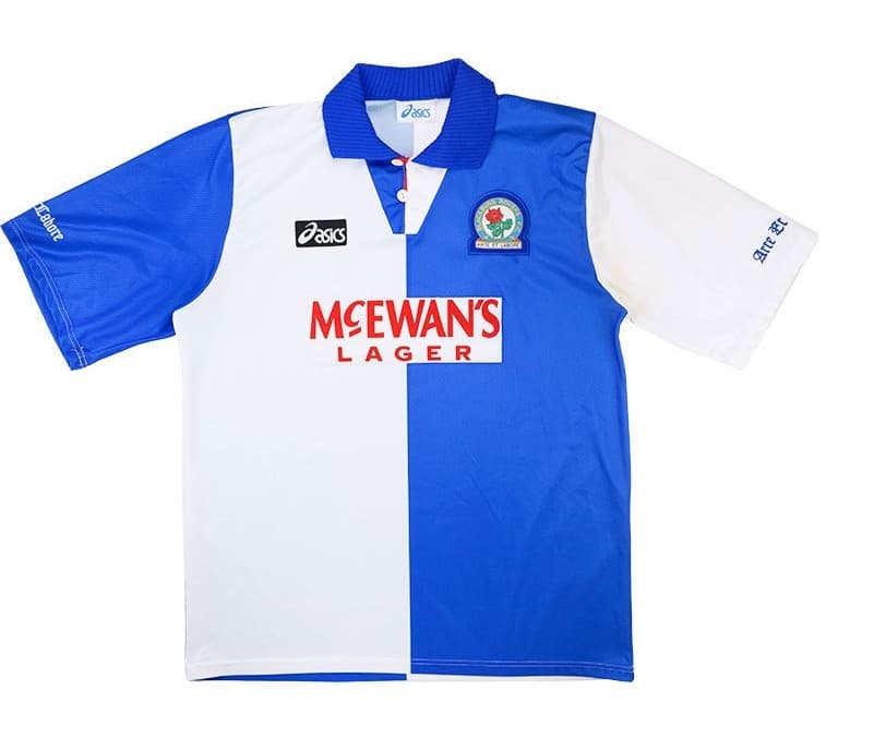 Blackburn Rovers 1994-1995 home kit — front