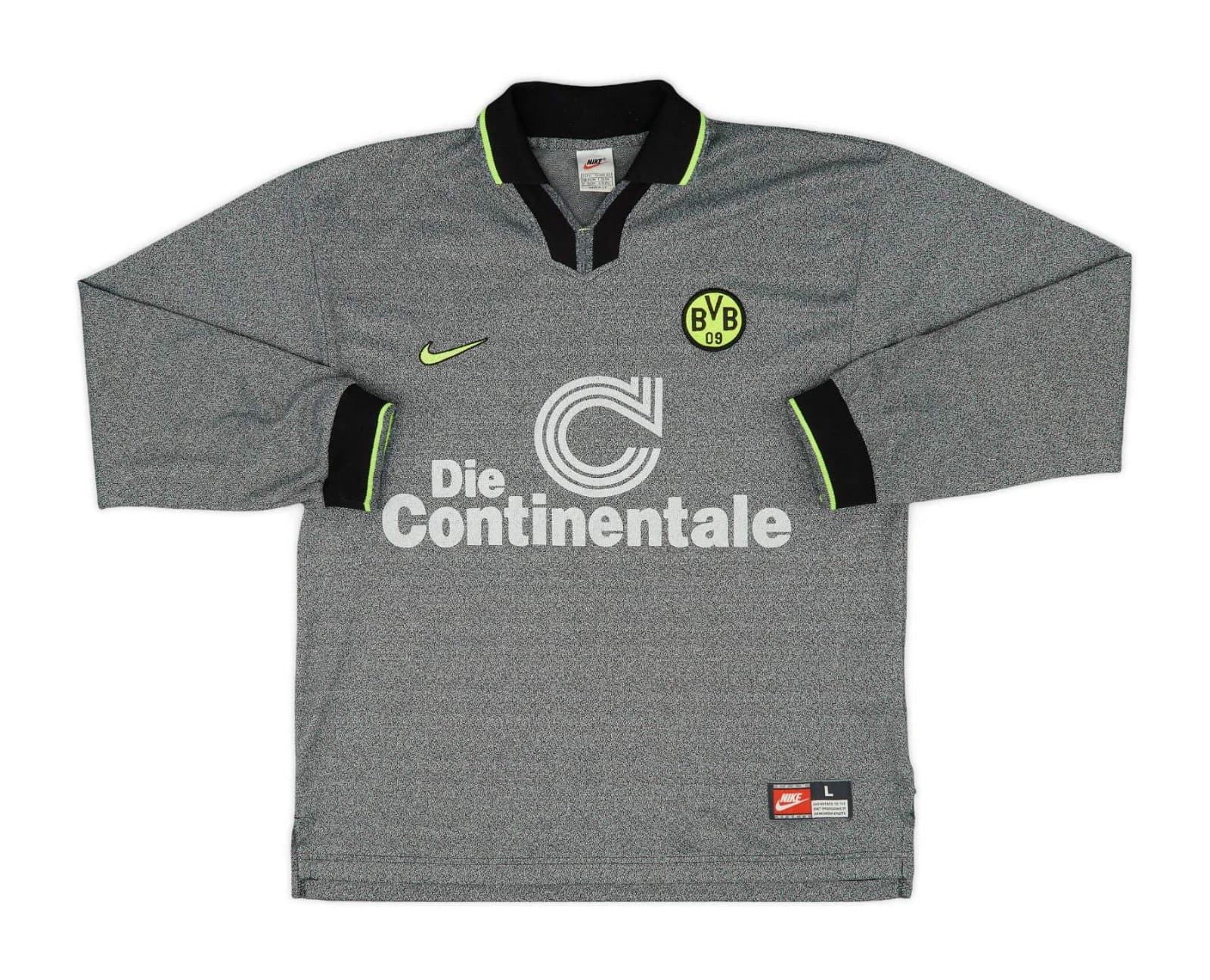 Borussia Dortmund 1997-1998 away kit — front